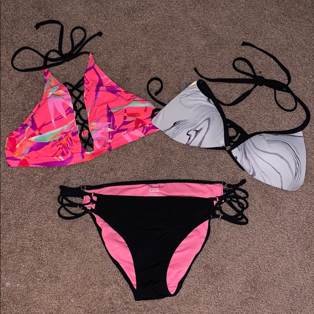 PINK Victoria Secret 2 piece bikinis